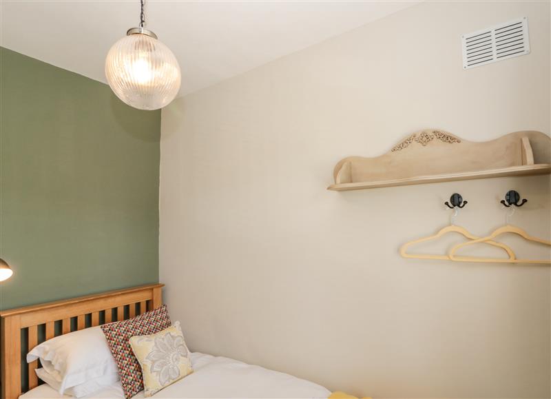 One of the bedrooms at North Bay Cottage, Bridlington