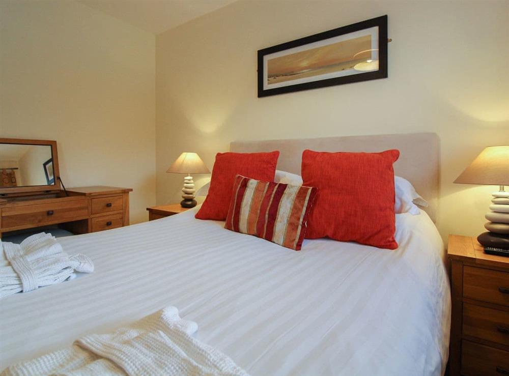 Comfortable double bedroom at North Bay Sands Apartment 1 in Scarborough, North Yorkshire