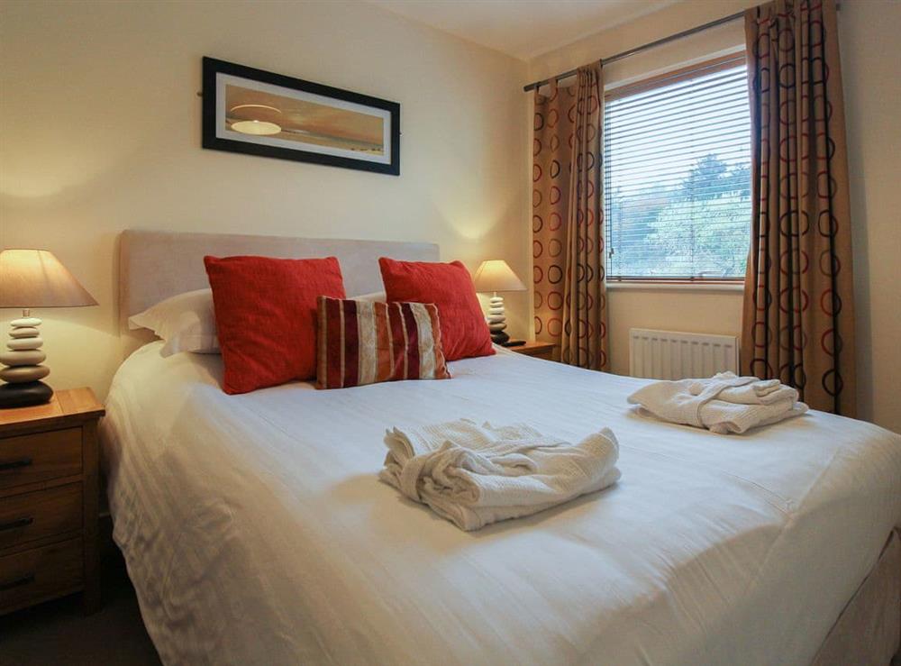 Relaxing double bedroom at North Bay Sands Apartment 1 in Scarborough, North Yorkshire