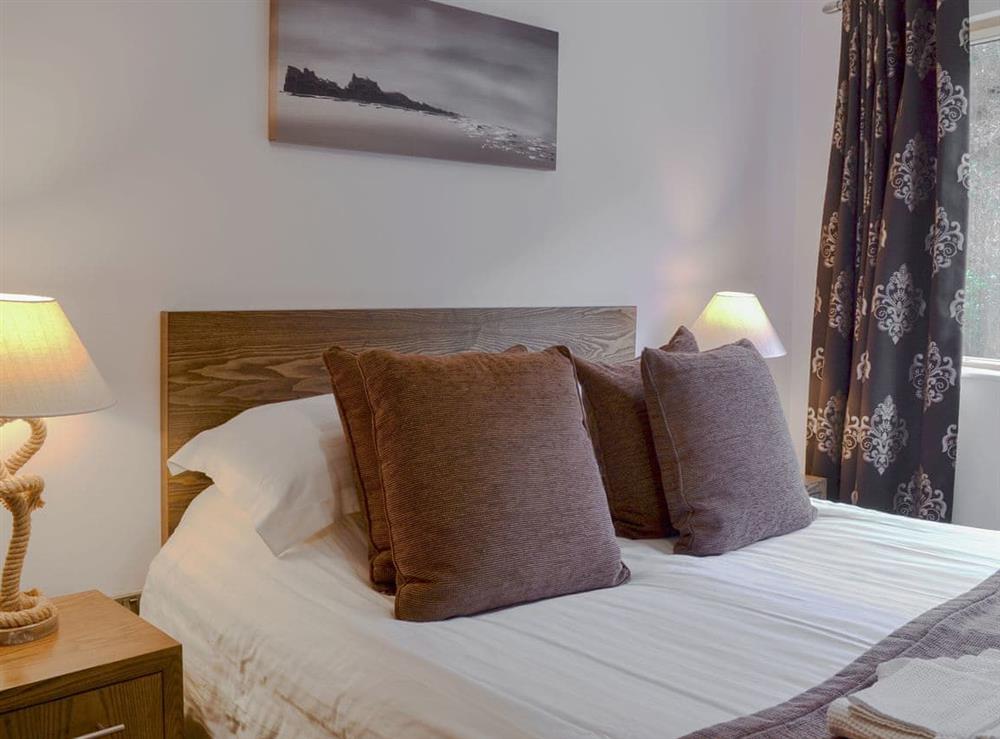 Comfortable double bedroom at North Bay Sands Apartment 2 in Scarborough, North Yorkshire