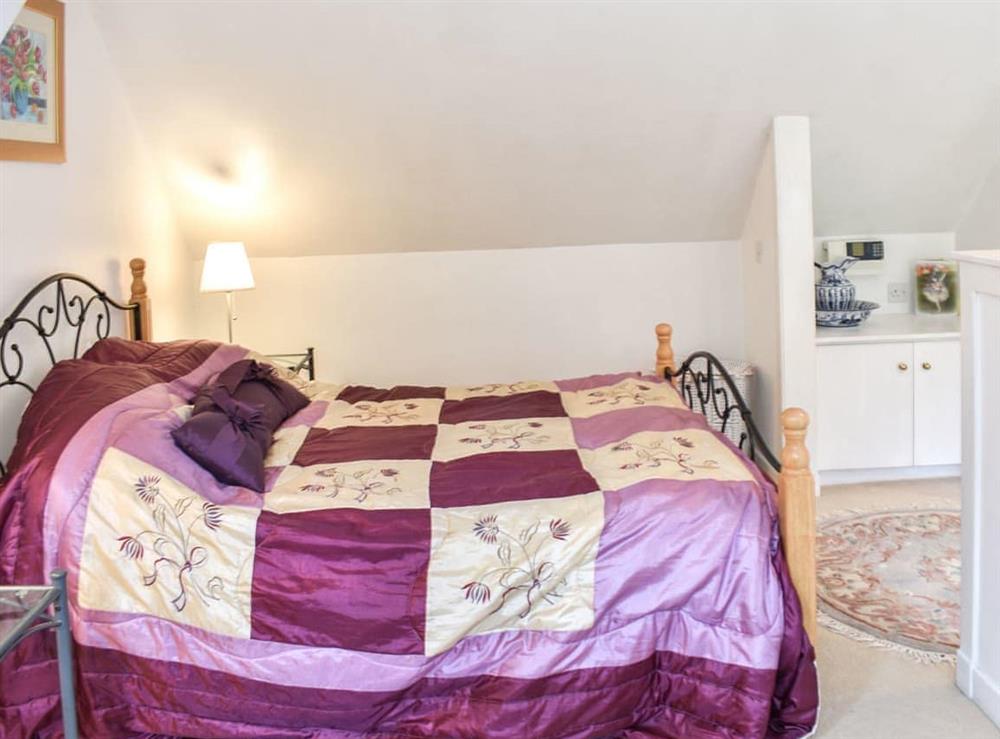 Double bedroom at North Castle Cottage in Cullen, Banffshire