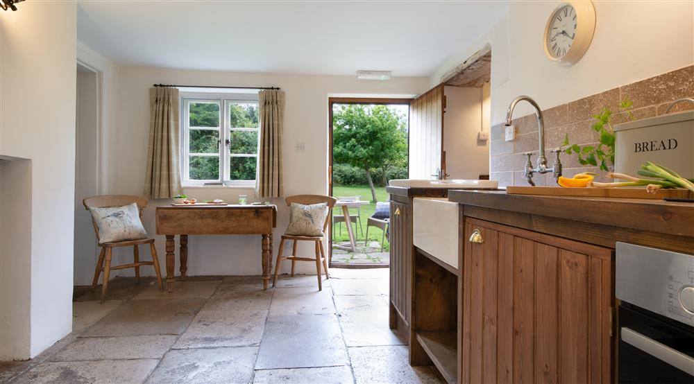 The kitchen at North Cottage in Isle Of Purbeck, Dorset