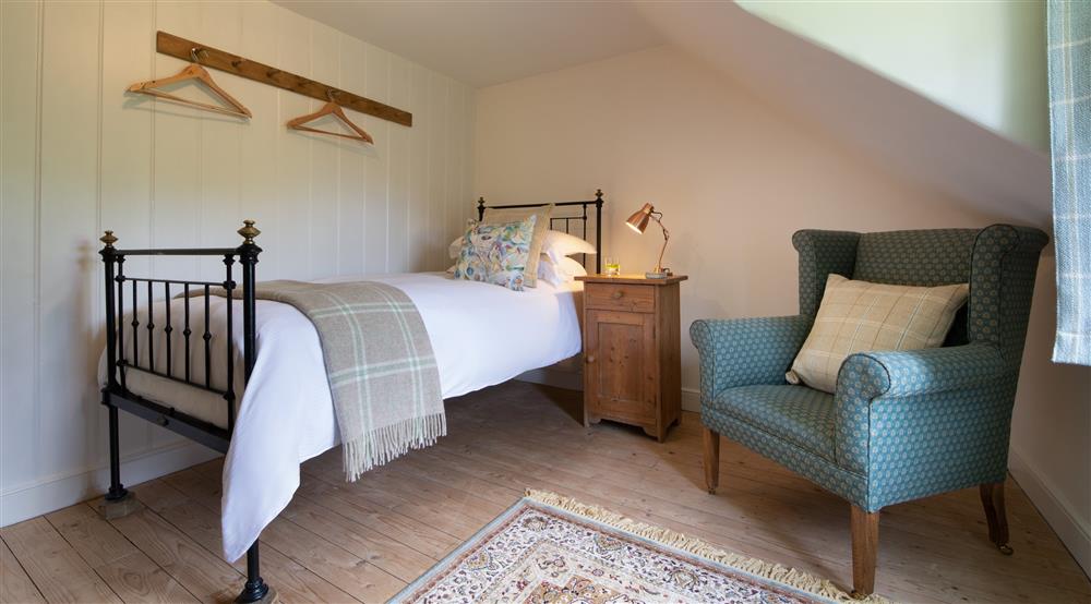The single bedroom at North Cottage in Isle Of Purbeck, Dorset