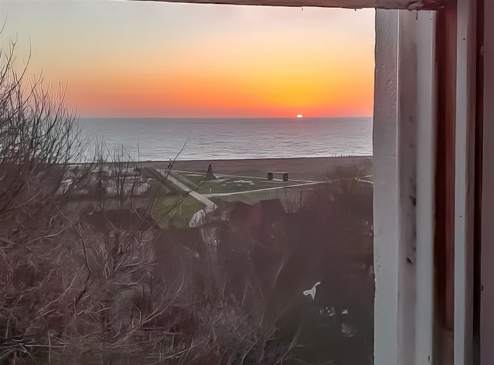 View at North Cottage in Lowestoft, Suffolk