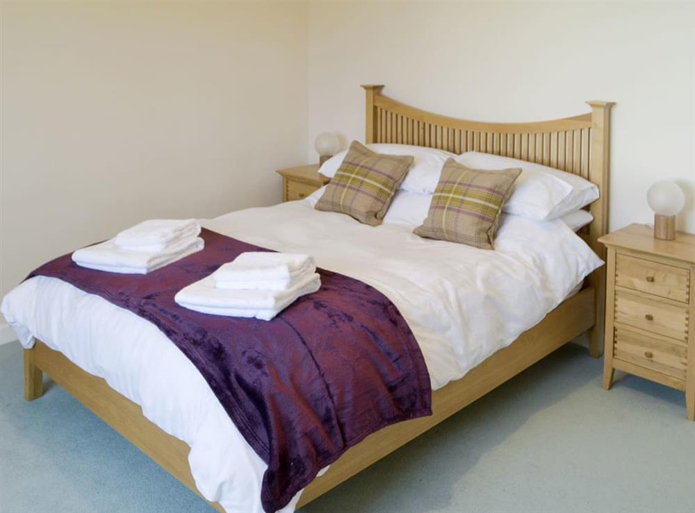 Relaxing double bedroom at North Farm Bungalow in Horsley, near Newcastle-upon-Tyne, Northumberland