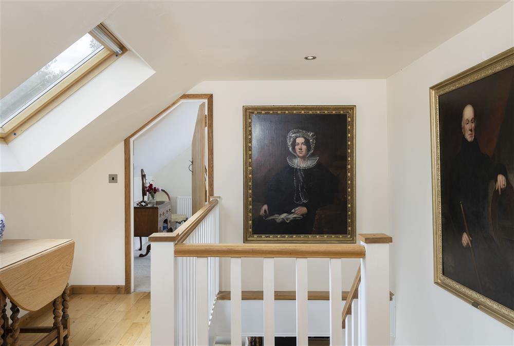 First floor: Landing leading to both bedrooms at North Leigh Barn, Crediton 