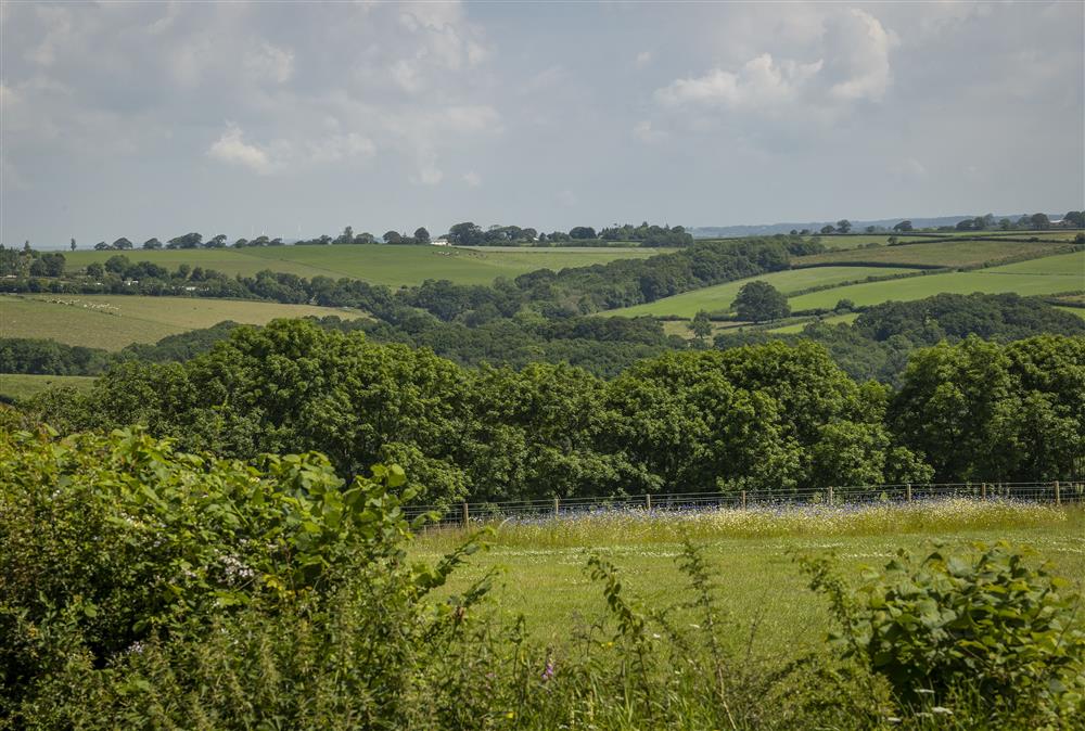 Stunning rural views from the grounds of North Leigh at North Leigh Barn, Crediton 