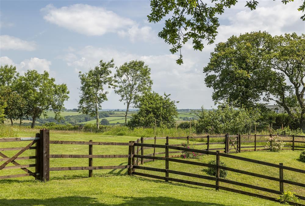 Surrounded by rural farmland in the heart of central Devon  at North Leigh Barn, Crediton 