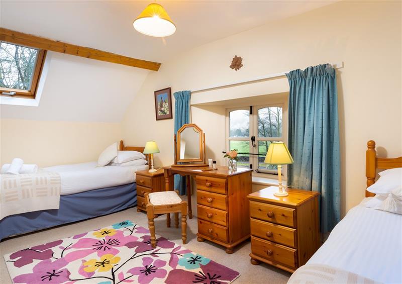 One of the bedrooms at North Lodge, Grasmere