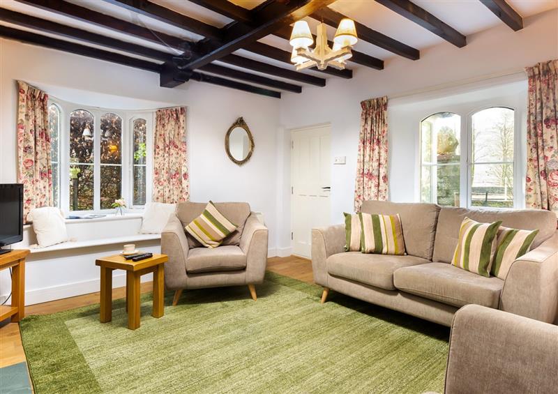 Relax in the living area at North Lodge, Grasmere