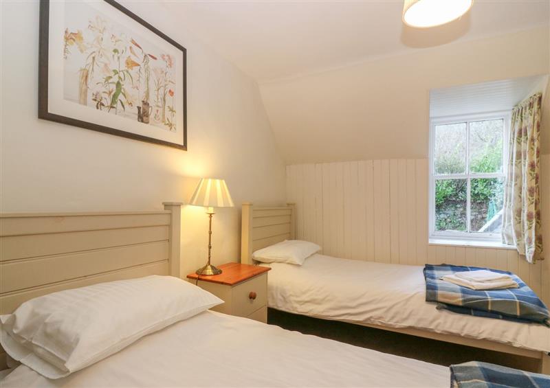 One of the 2 bedrooms at North Mains Cottage, Craigievar near Alford