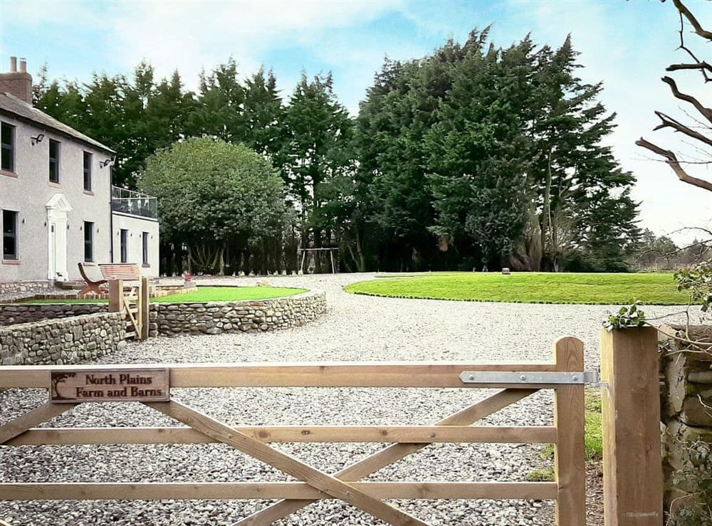 Wonderful property with large grounds at North Plain Farm in Bowness on Solway, Cumbria