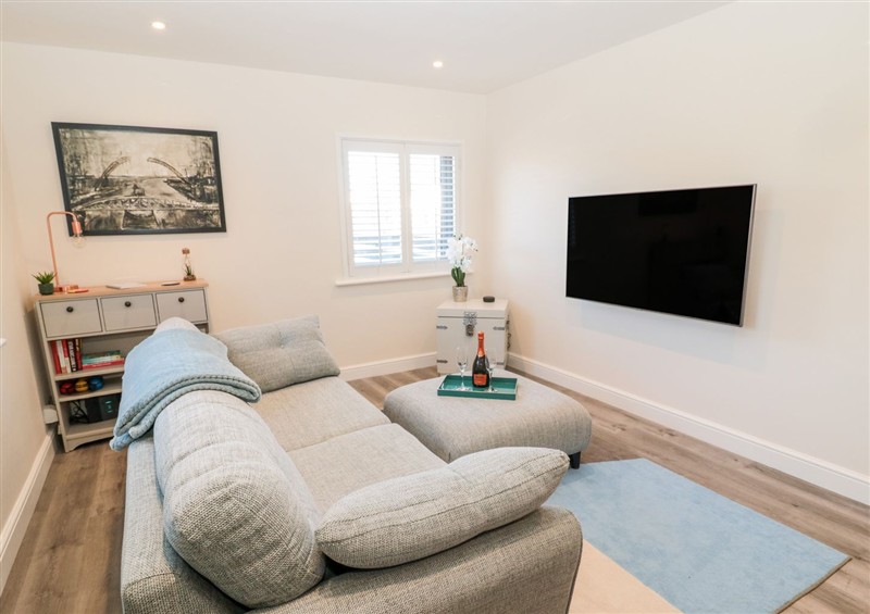 The living room at North Sands, Beadnell