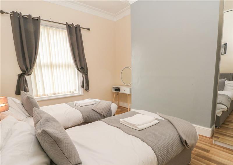 This is a bedroom at North Shore Apartment, Blackpool