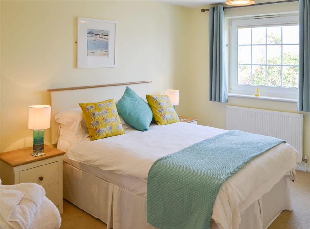 Comfortable double bedroom at North Shore in Crantock, N. Cornwall., Great Britain