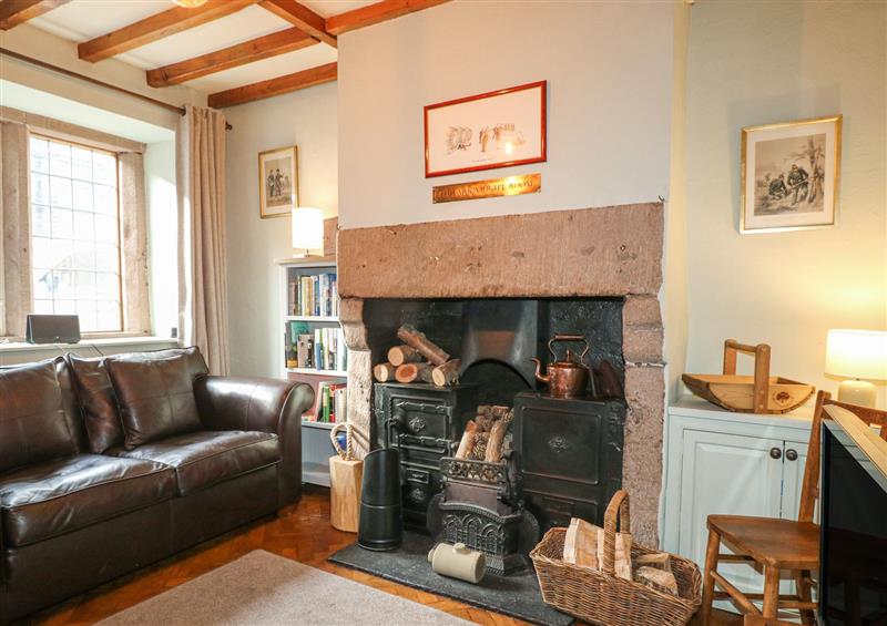 This is the living room at North Street Cottage, Cromford