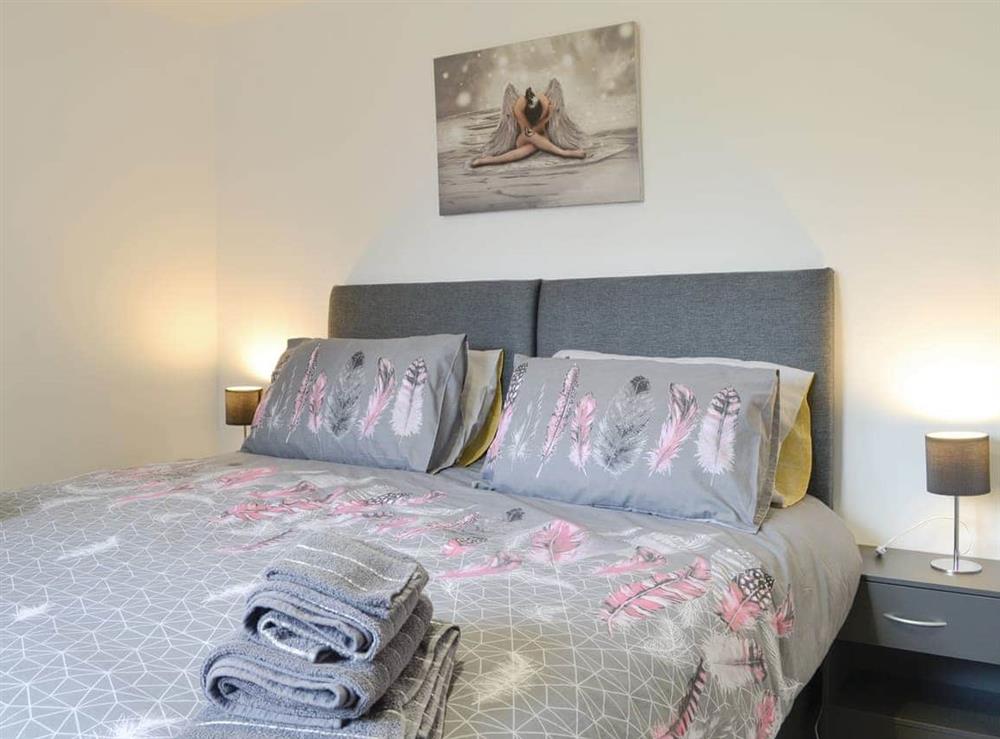 Double bedroom at North Street in Glenluce, near Stranraer, Wigtownshire
