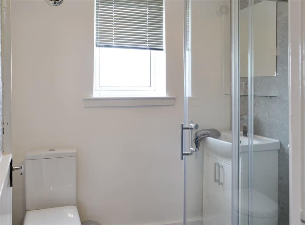 Shower room at North Street in Glenluce, near Stranraer, Wigtownshire