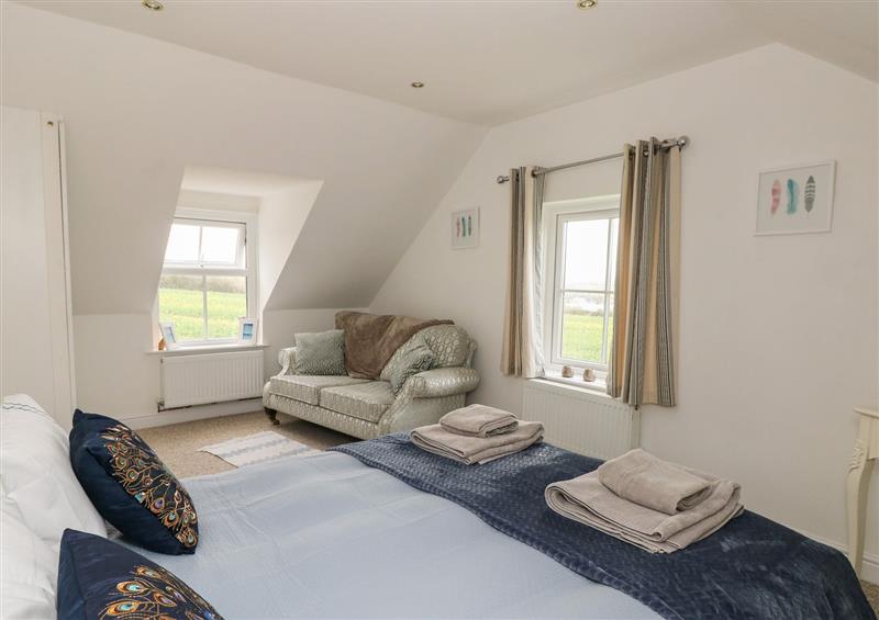 One of the bedrooms at North Studdock Cottage, Angle near Pembroke