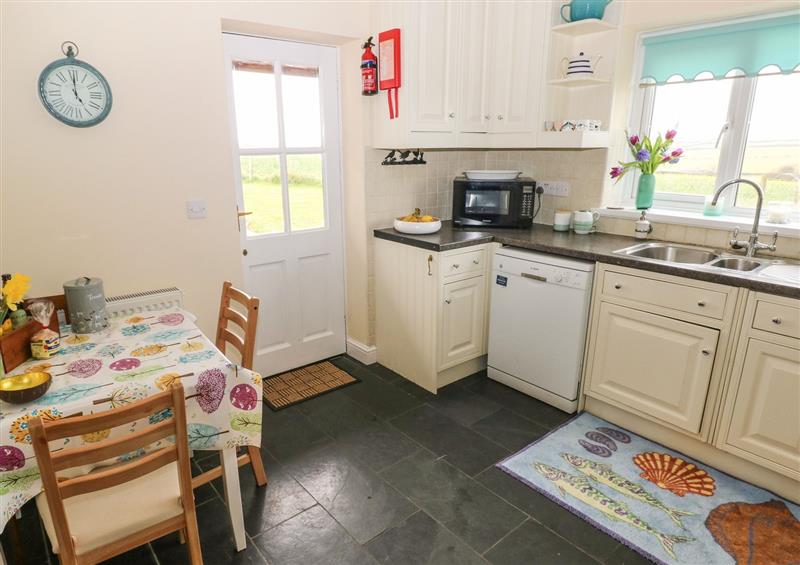 This is the kitchen at North Studdock Cottage, Angle near Pembroke