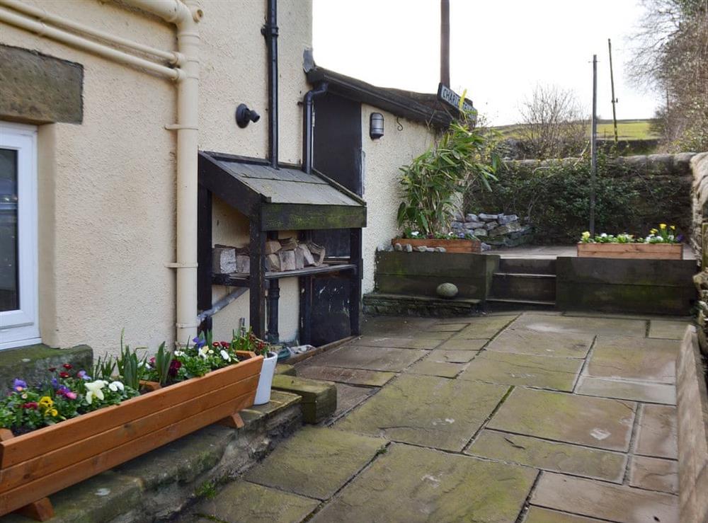 Outdoor area at North View in Bradwell, Derbyshire