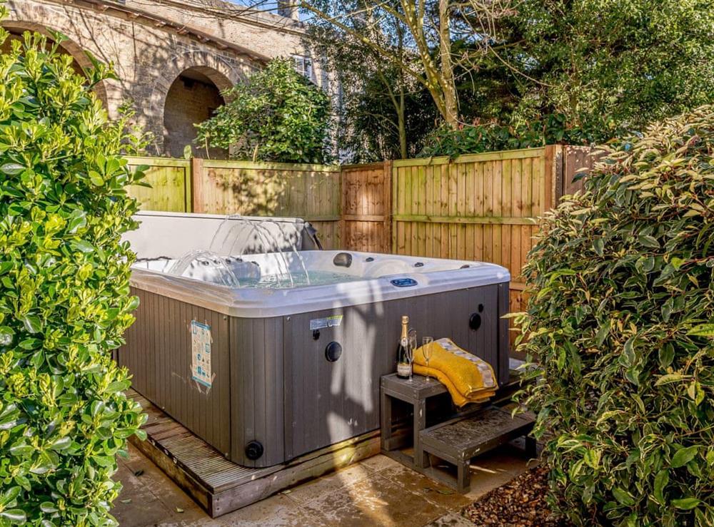 Hot tub at North Wing in Beccles, Suffolk