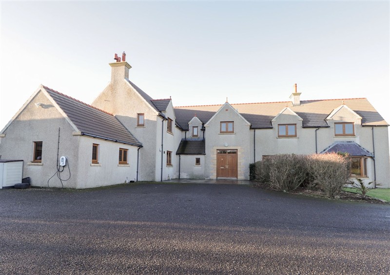 The setting at Northbanks House, Castletown