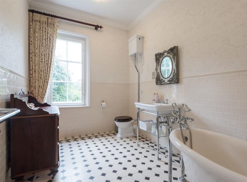 Bathroom at Northolme Hall in Wainfleet All Saints, near Skegness, Lincolnshire
