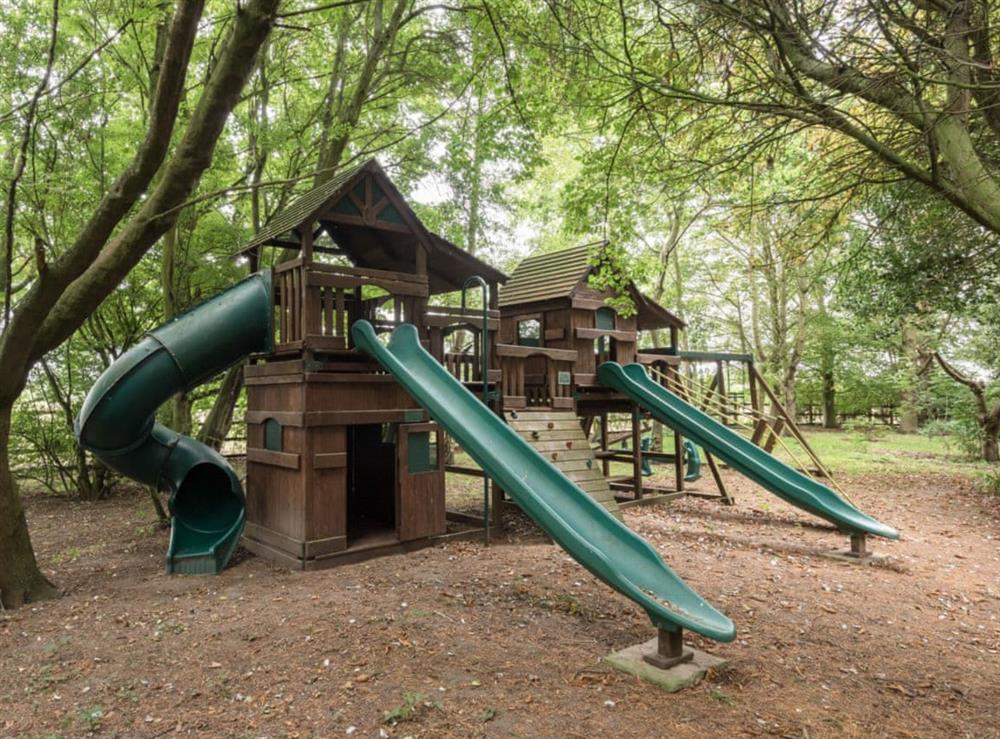 Children’s play area at Northolme Hall in Wainfleet All Saints, near Skegness, Lincolnshire