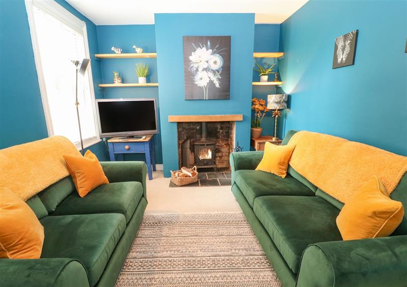 Relax in the living area at Northwick Cottage, Evesham