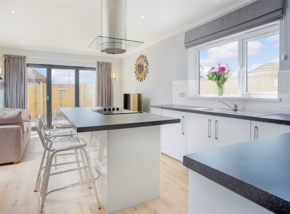 Open plan living space at Northwood 2 in Broadstairs, Kent