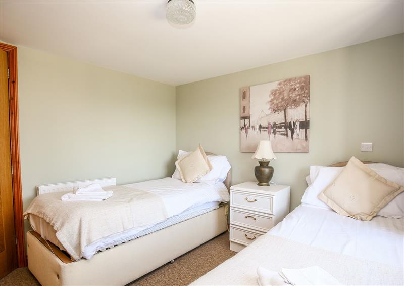 One of the 2 bedrooms at Norton Cottage, Craven Arms