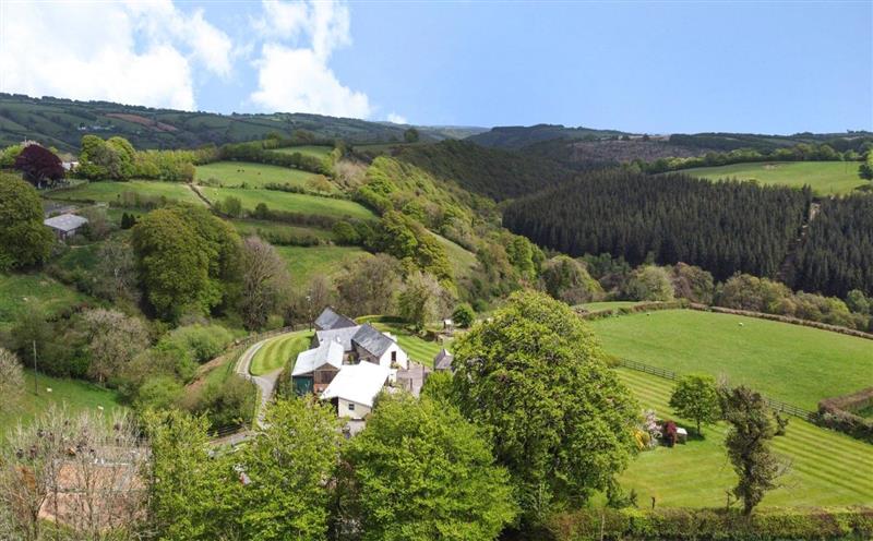 The setting at Norton Cottage, Nr Dulverton