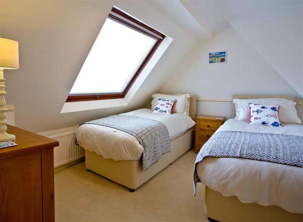 Twin bedroom at Norville in , Brixham