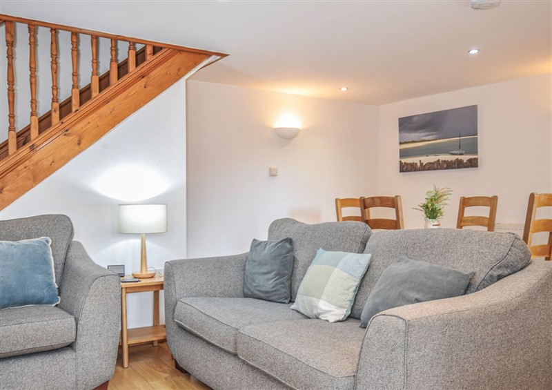 The living area at Norvys, Bossiney