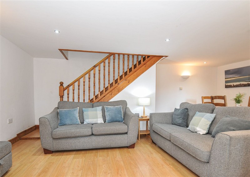 The living room at Norvys, Bossiney