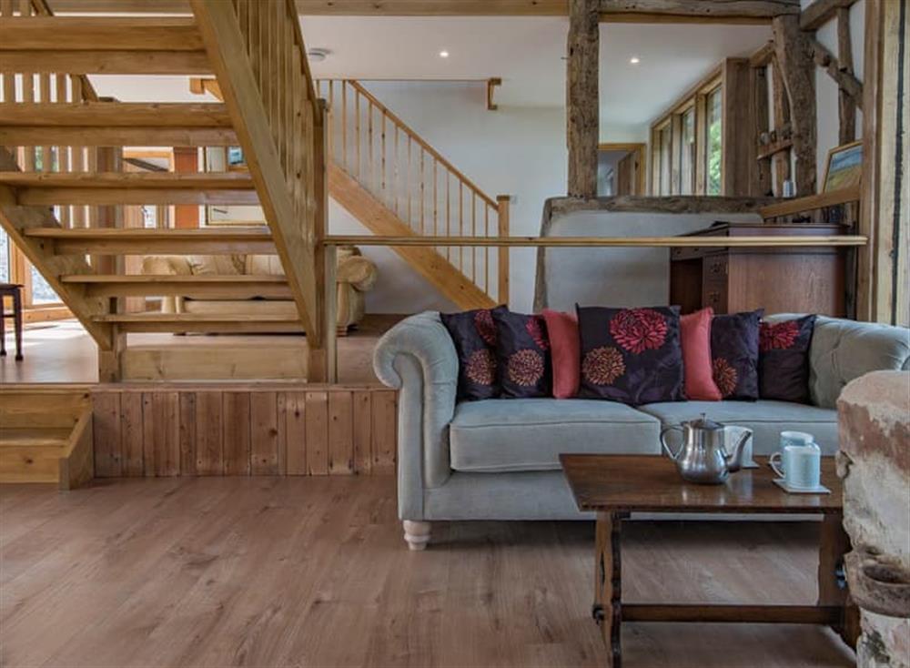 Characterful open plan living space (photo 2) at Norwood Barn in Wormshill, England