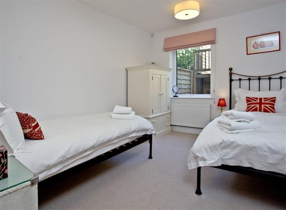 Twin bedroom at Nothe View in Dorset, Weymouth & Portland