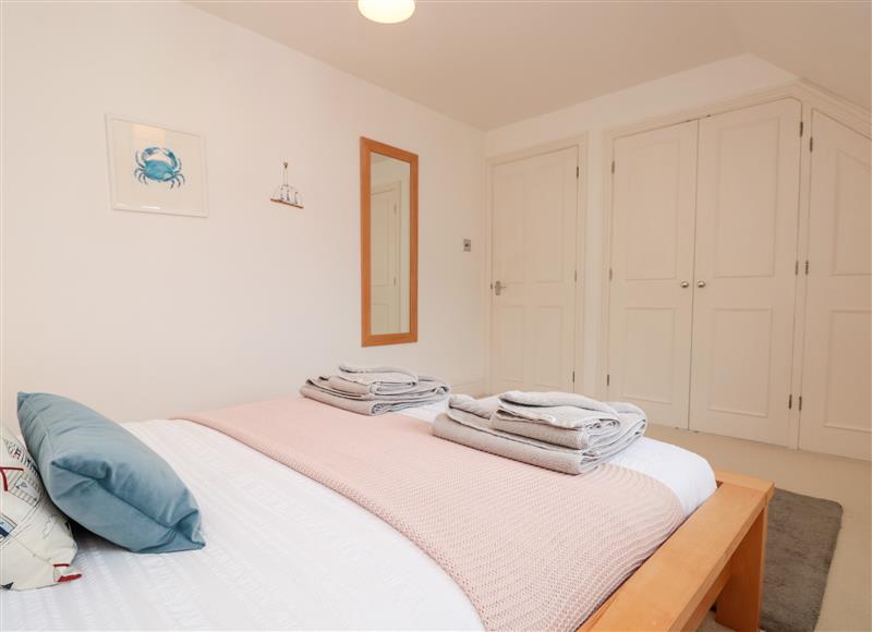 One of the bedrooms at November Cottage, Dittisham
