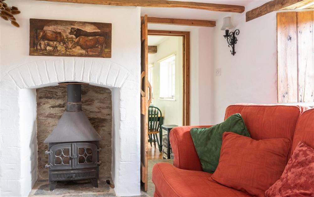 Another look at the lounge  at Nuckwell Cottage in Kingsbridge