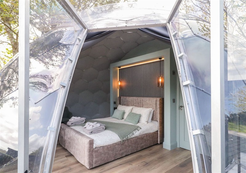 Bedroom at Number 1 Dome, Derrybeg