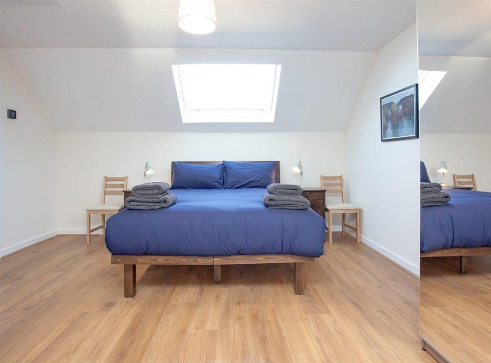 Double bedroom at Number 11 in Mawgan Porth, Cornwall