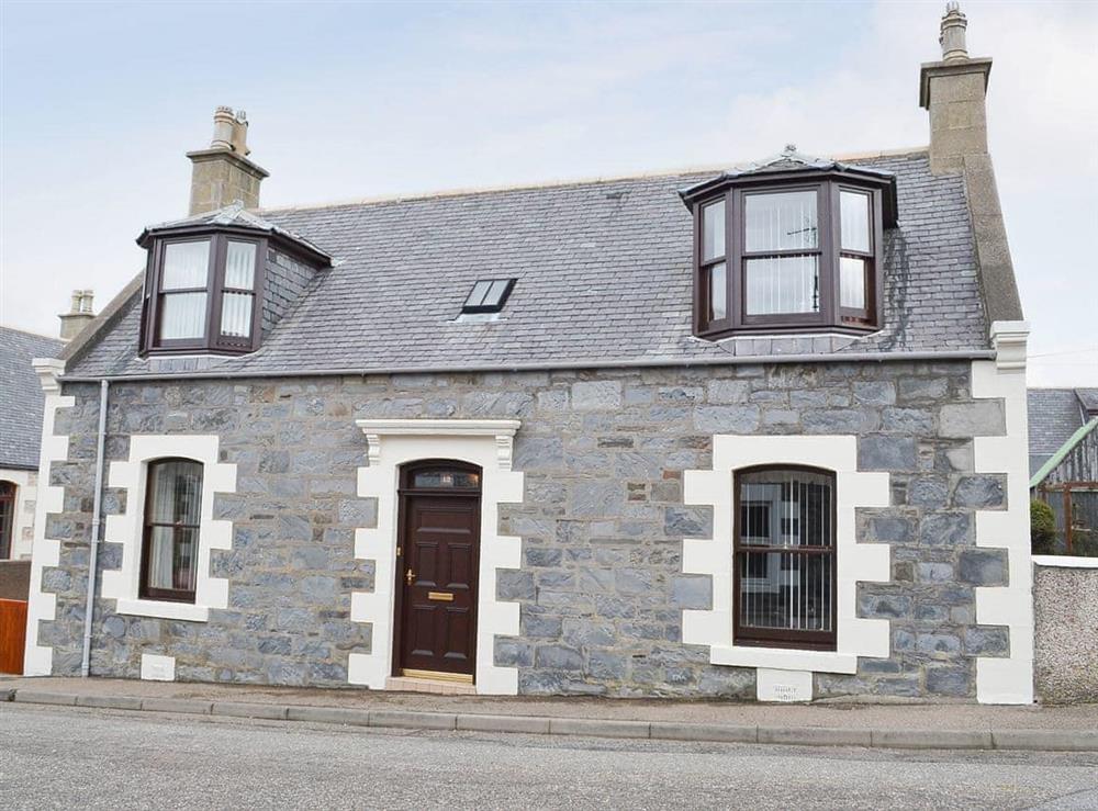 Exterior at Number 12 in Portknockie, Moray, Banffshire