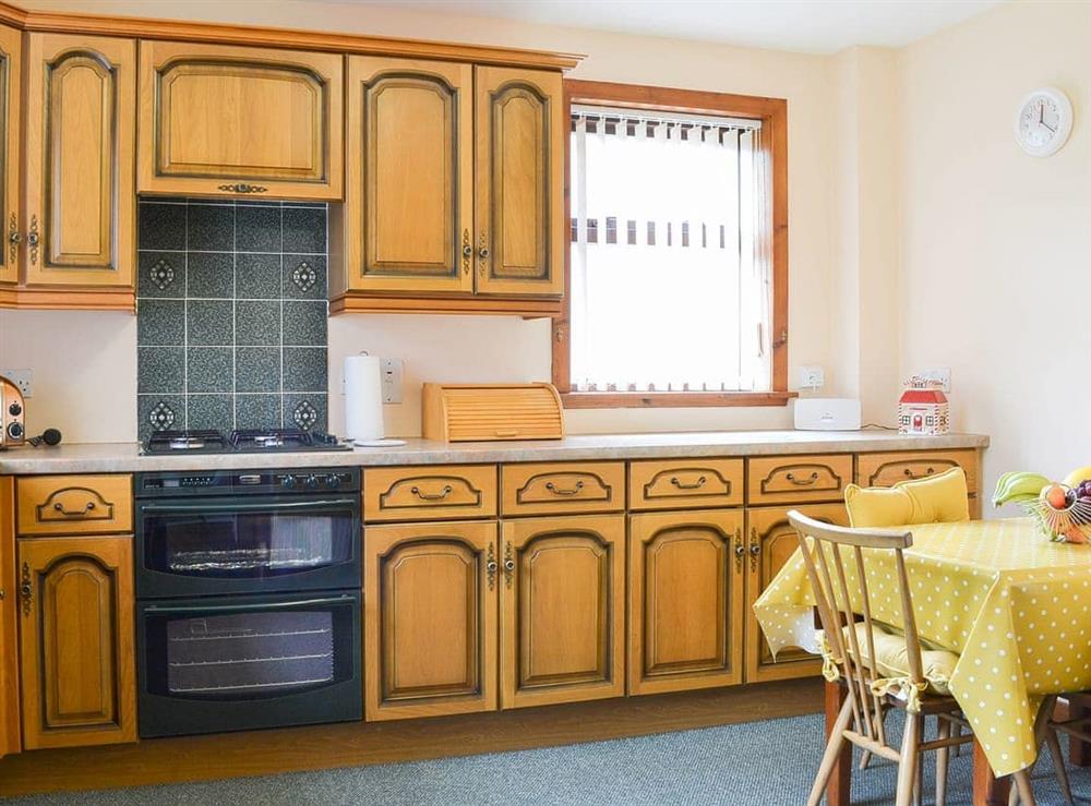 Kitchen at Number 12 in Portknockie, Moray, Banffshire