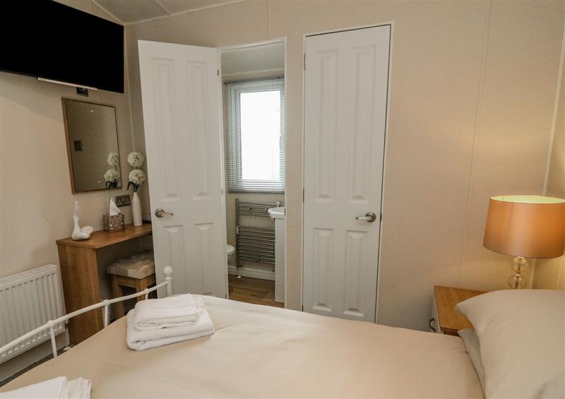 One of the bedrooms at Number 15, Carnforth