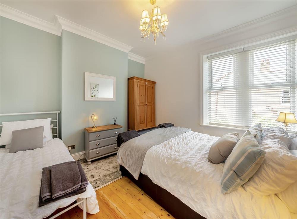 Twin bedroom at Number 15 in Tynemouth, Tyne and Wear