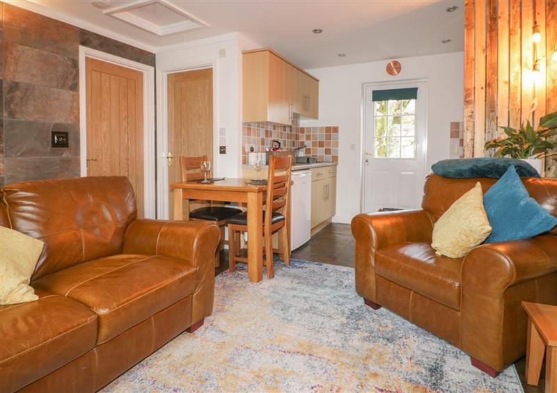 The living area at Number 17 Bell Cottage, Camelford