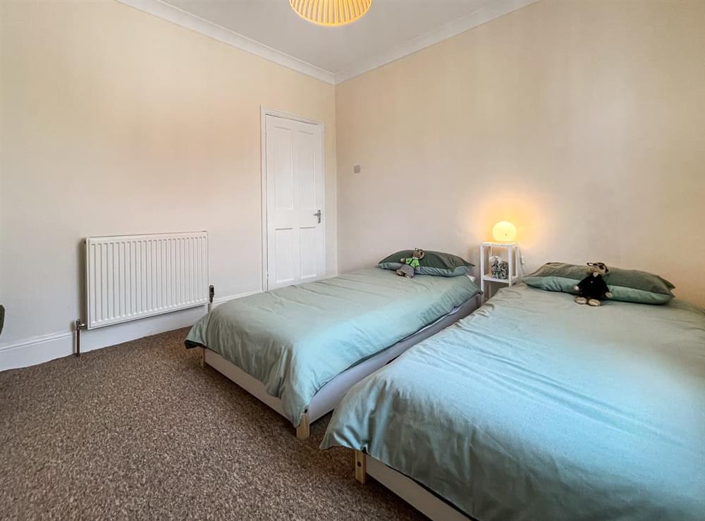 Twin bedroom at Number 188 in Southsea, near Portsmouth, Hampshire