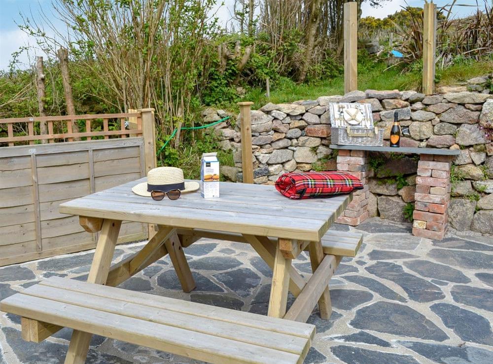 Outdoor area with garden furniture (photo 2) at Number 19 in Trewellard, near St Just, Cornwall