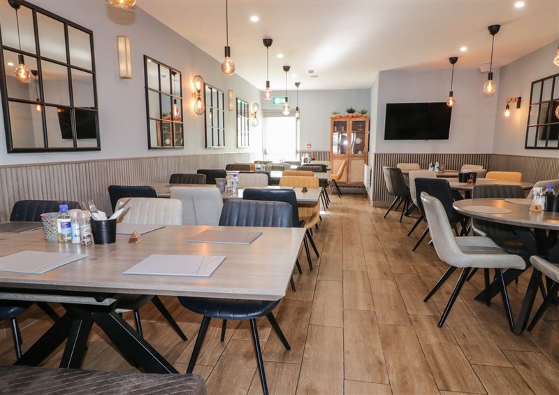 This is the dining room at Number 2 Dome, Derrybeg